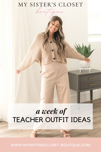 A Week of Teacher Outfits