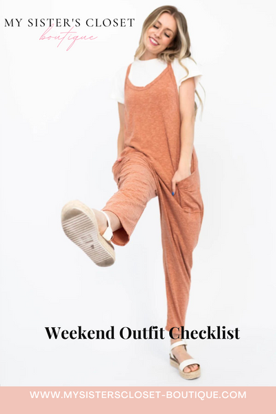 Weekend Outfit Checklist