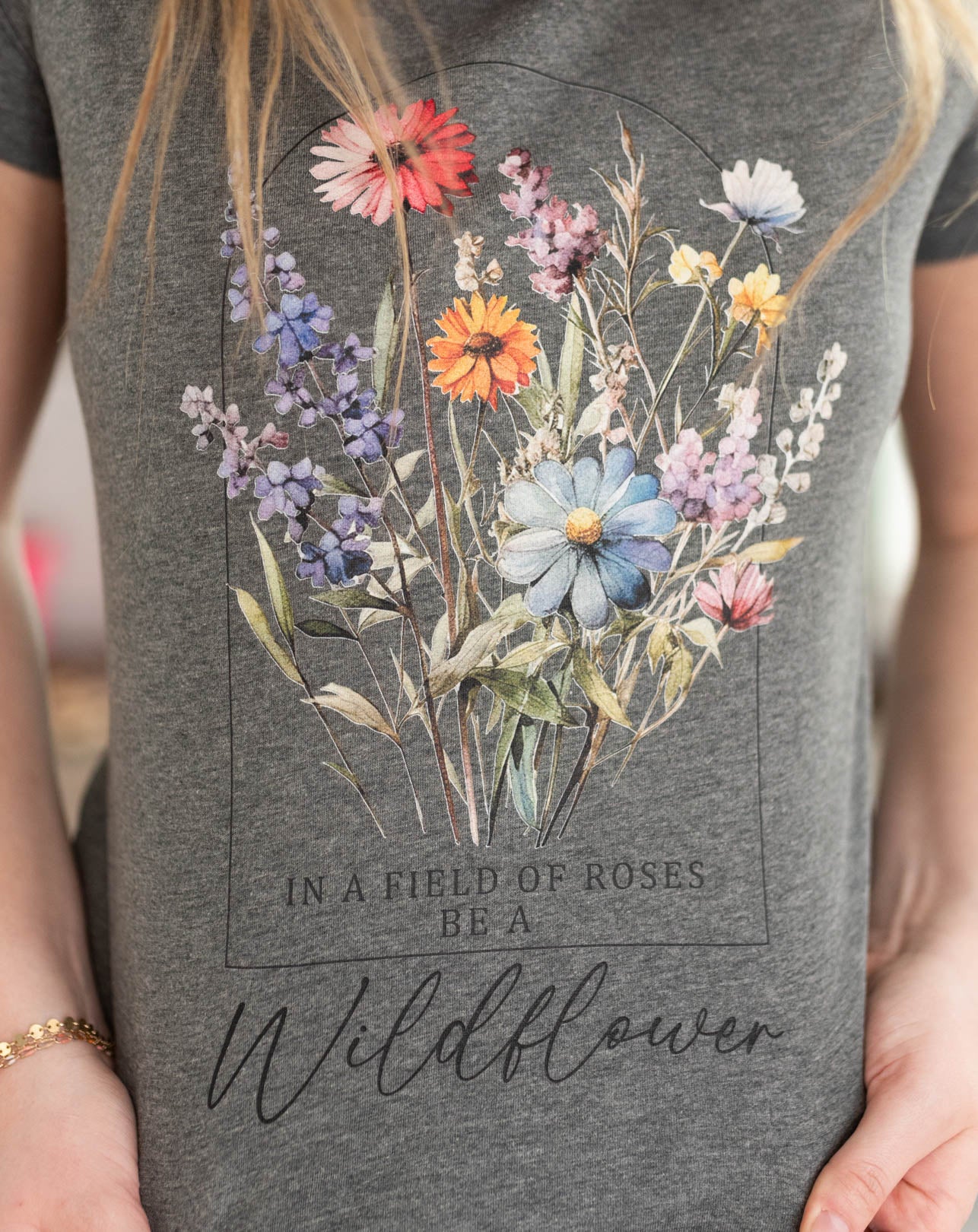 Be A Wildflower Tee