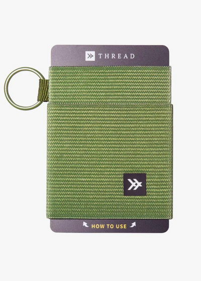 Thread Wallets Olive Elastic Wallet