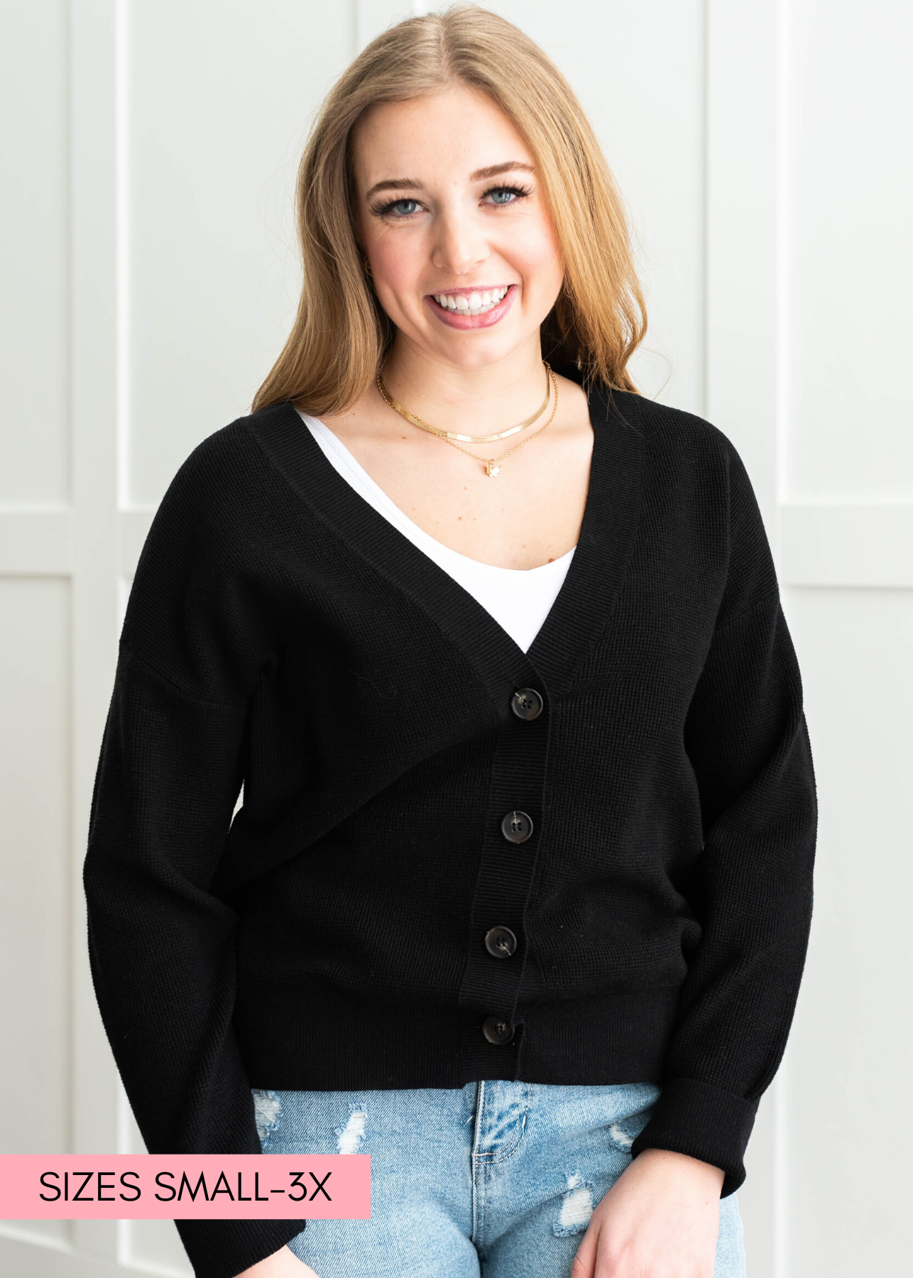 Albany Black Cardigan