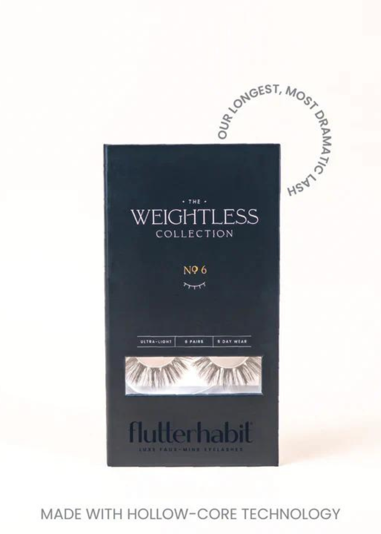 The Weightless No. 6 6 Pair Eyelash Set