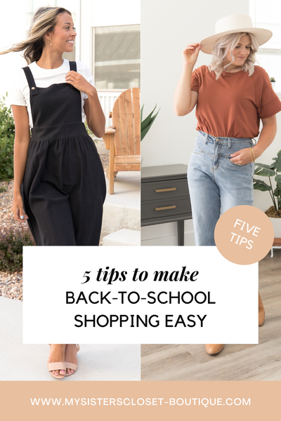 5 Tips for Easy Back-to-School Shopping