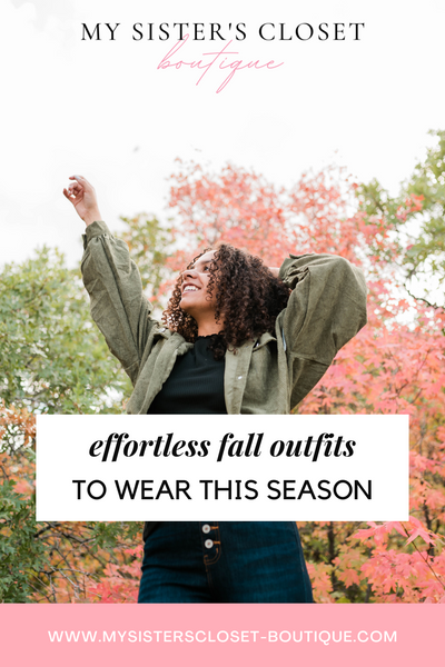 Easy Fall Outfit Ideas