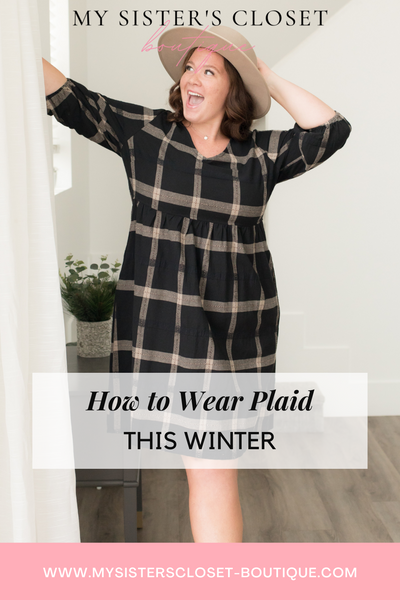 How to Wear Plaid this Winter