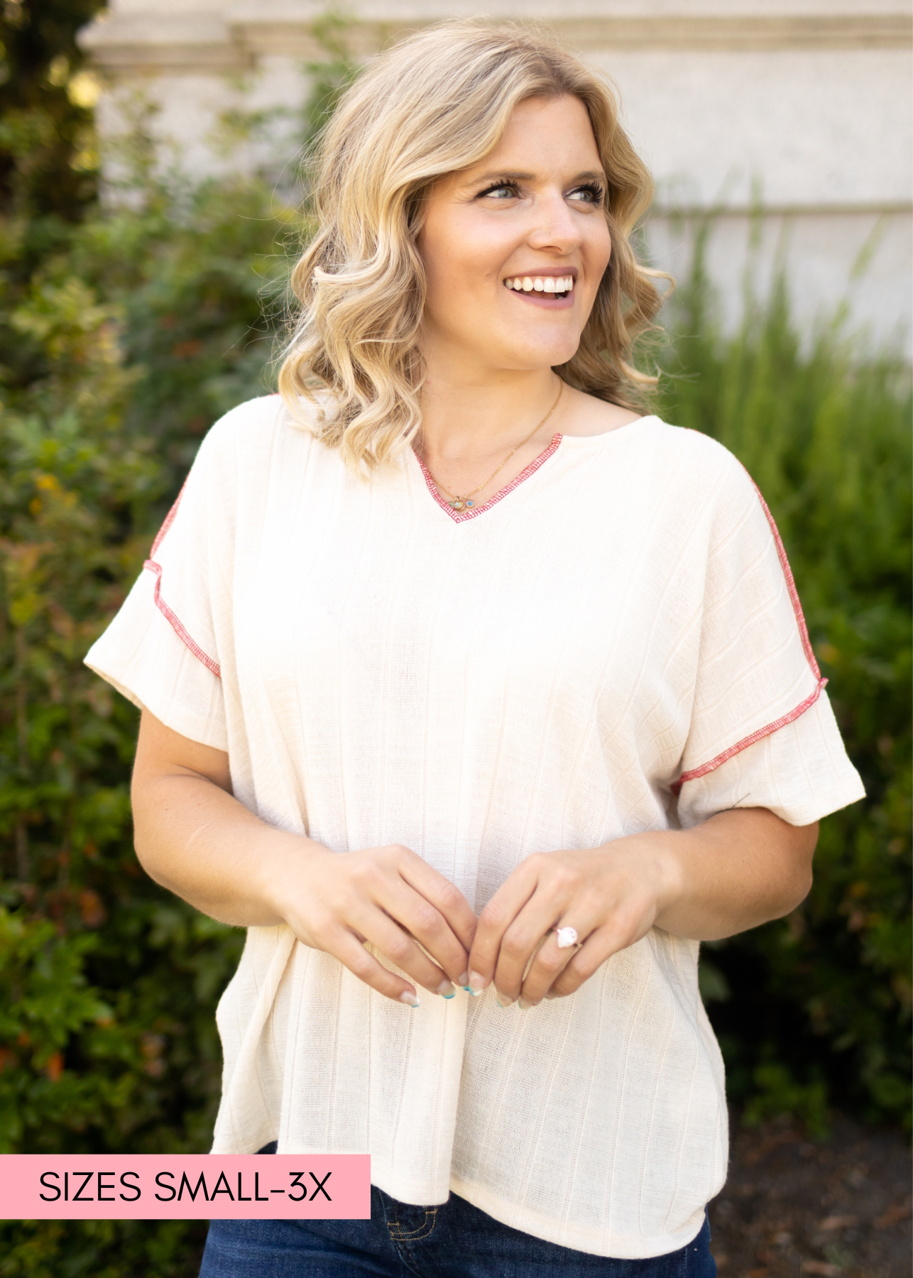 LaRue Cream Top