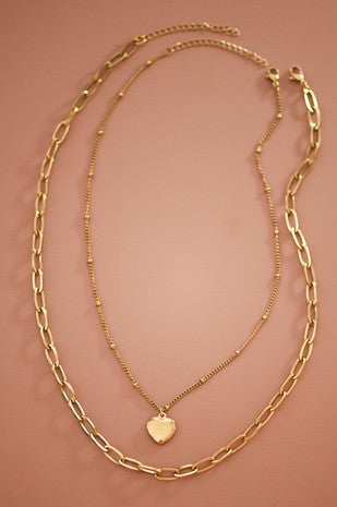 Eve 18K Gold Plated Necklace Set