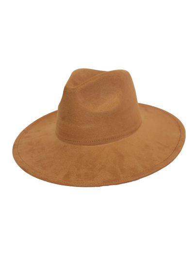 Reese Cinnamon Suede Hat