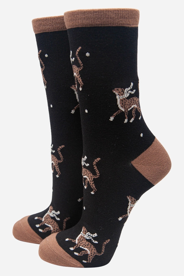 Edlin Cheetah 3 Pairs of Socks