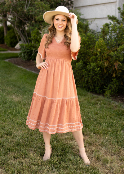 Terracotta dress