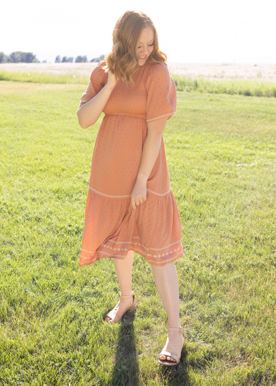 Terracotta dress