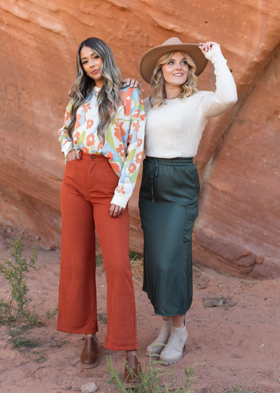 Thalia Multi Floral Sweater