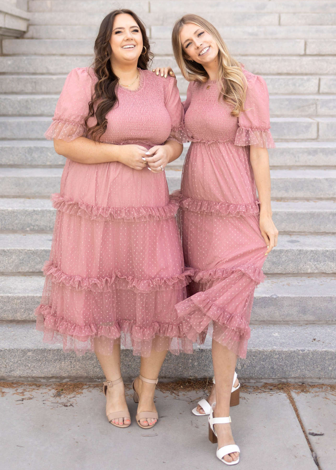 Kamala Dusty Blush Dress