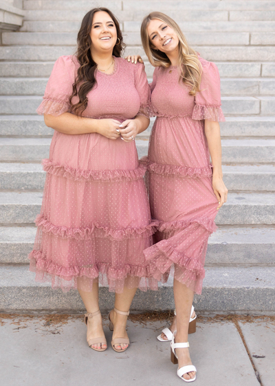 Kamala Dusty Blush Dress