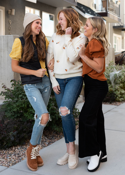 Brenda Pumpkin Top