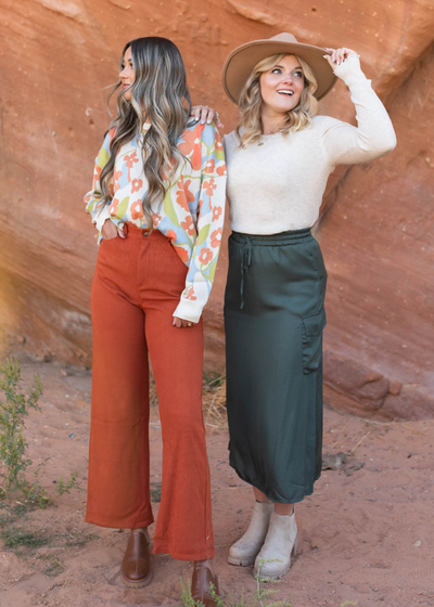 Thalia Multi Floral Sweater