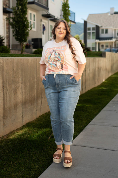 American Cowboys Pink Tee