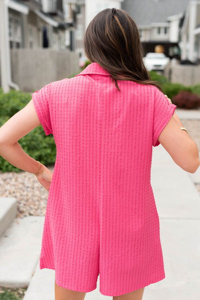 Andi Pink Romper