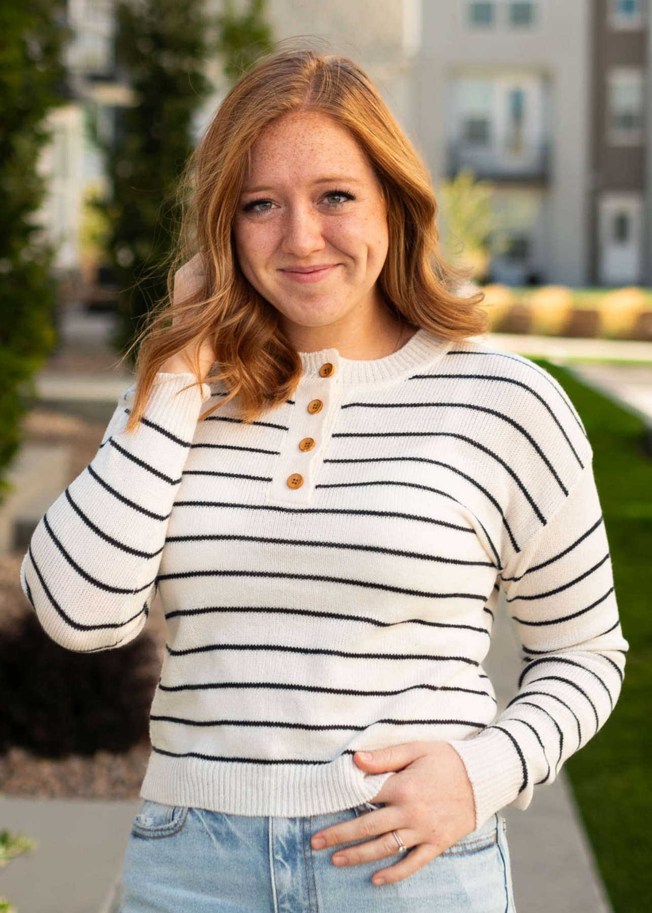 Aubrie Ivory Sweater