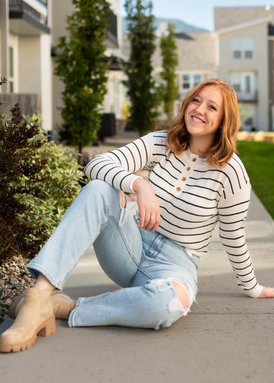 Aubrie Ivory Sweater