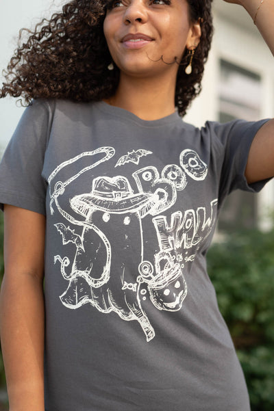 Halloween charcoal tee