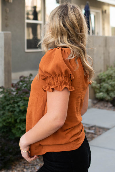 Side view of the pumpkin top