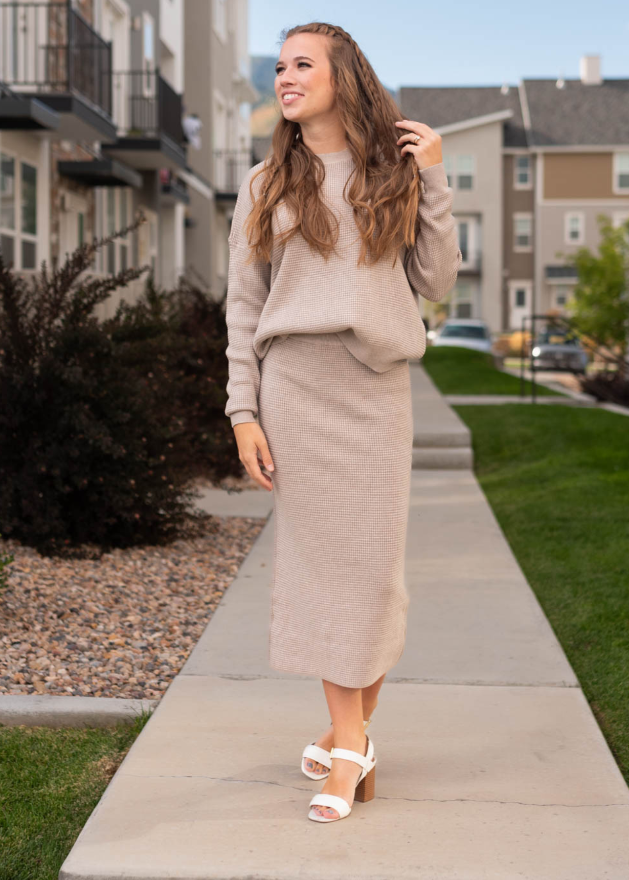Brenna Stone Skirt