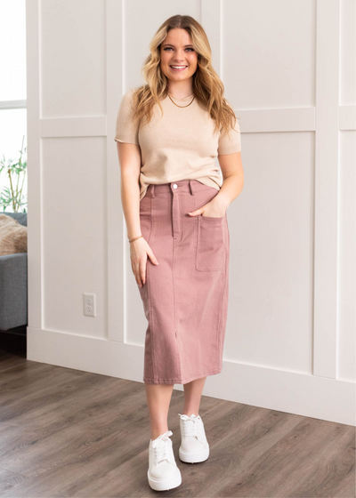 Capri Taupe Short Sleeve Top