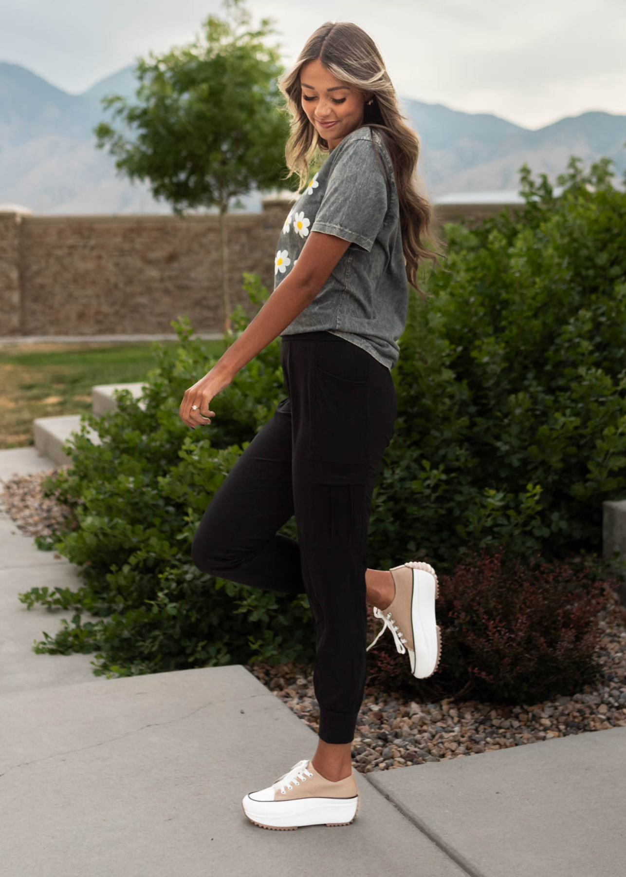 Charleigh Black Joggers