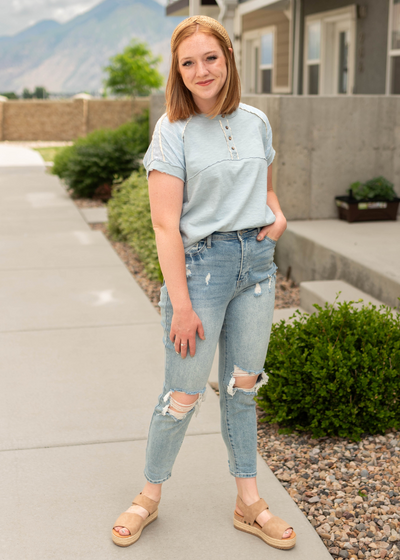 French blue top