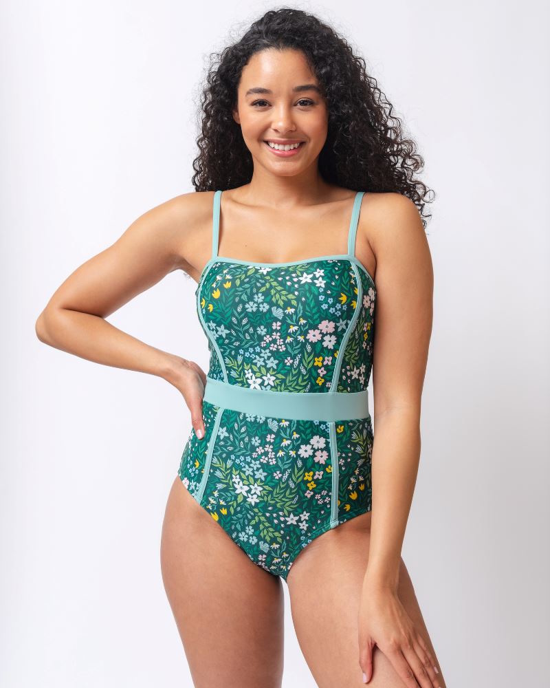 Cottage Floral Classic One-Piece