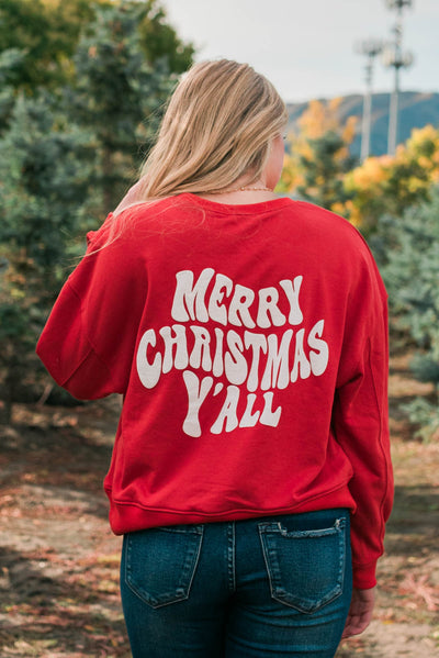 Back view of the cowboy Christmas brick top