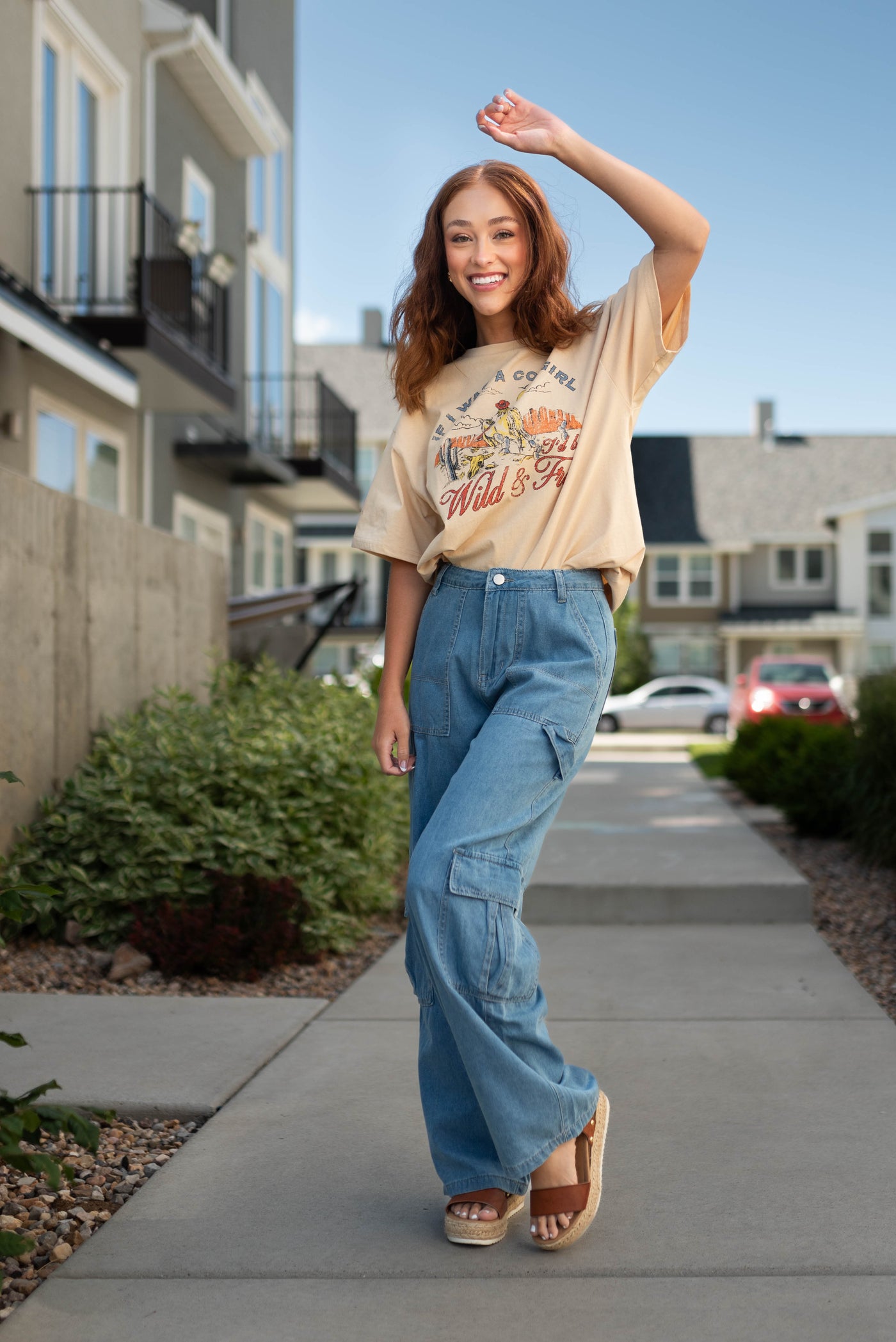 Cowgirl Sand Tee