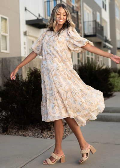 Vintage blush dress