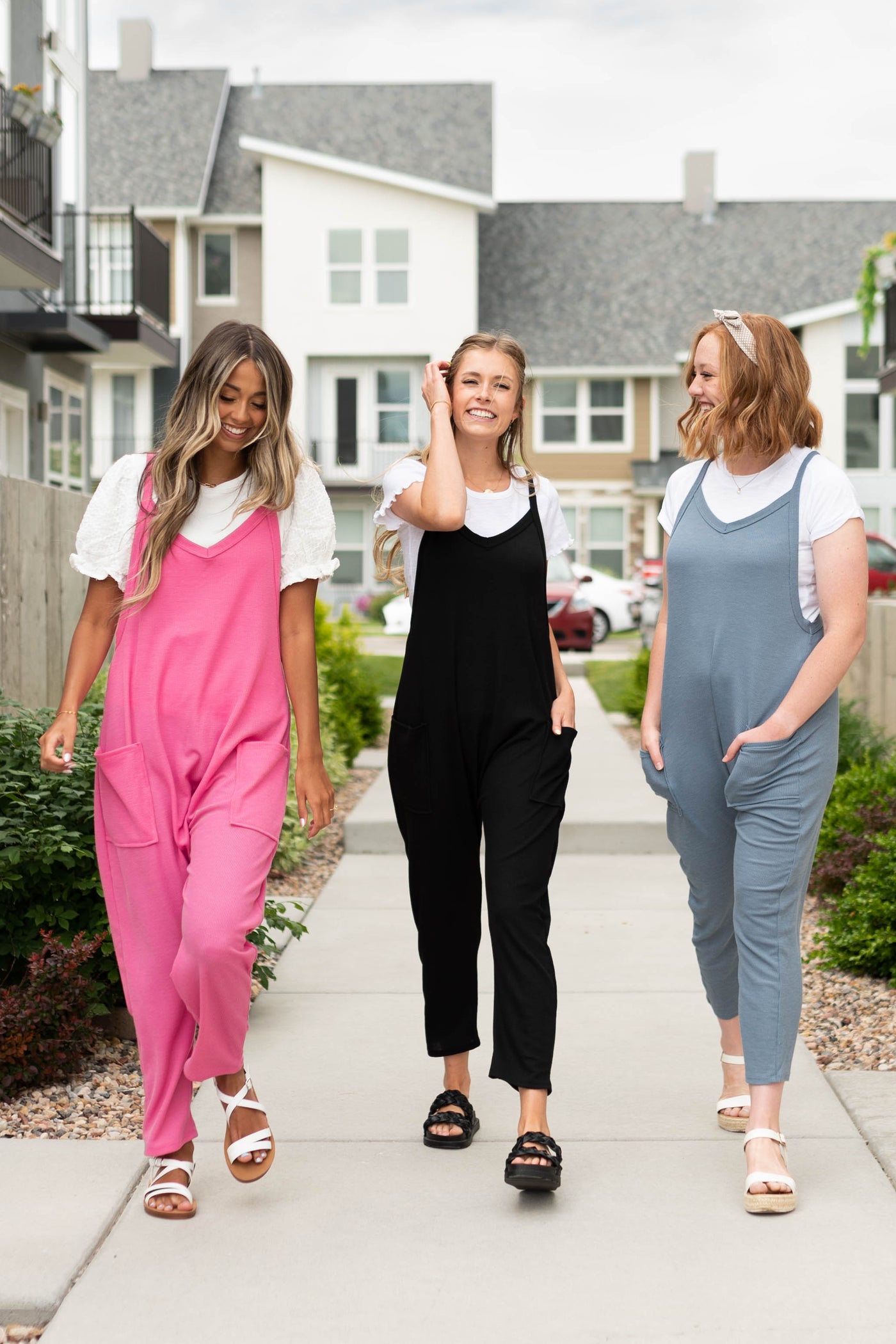 Josephine Hot Pink Jumpsuit