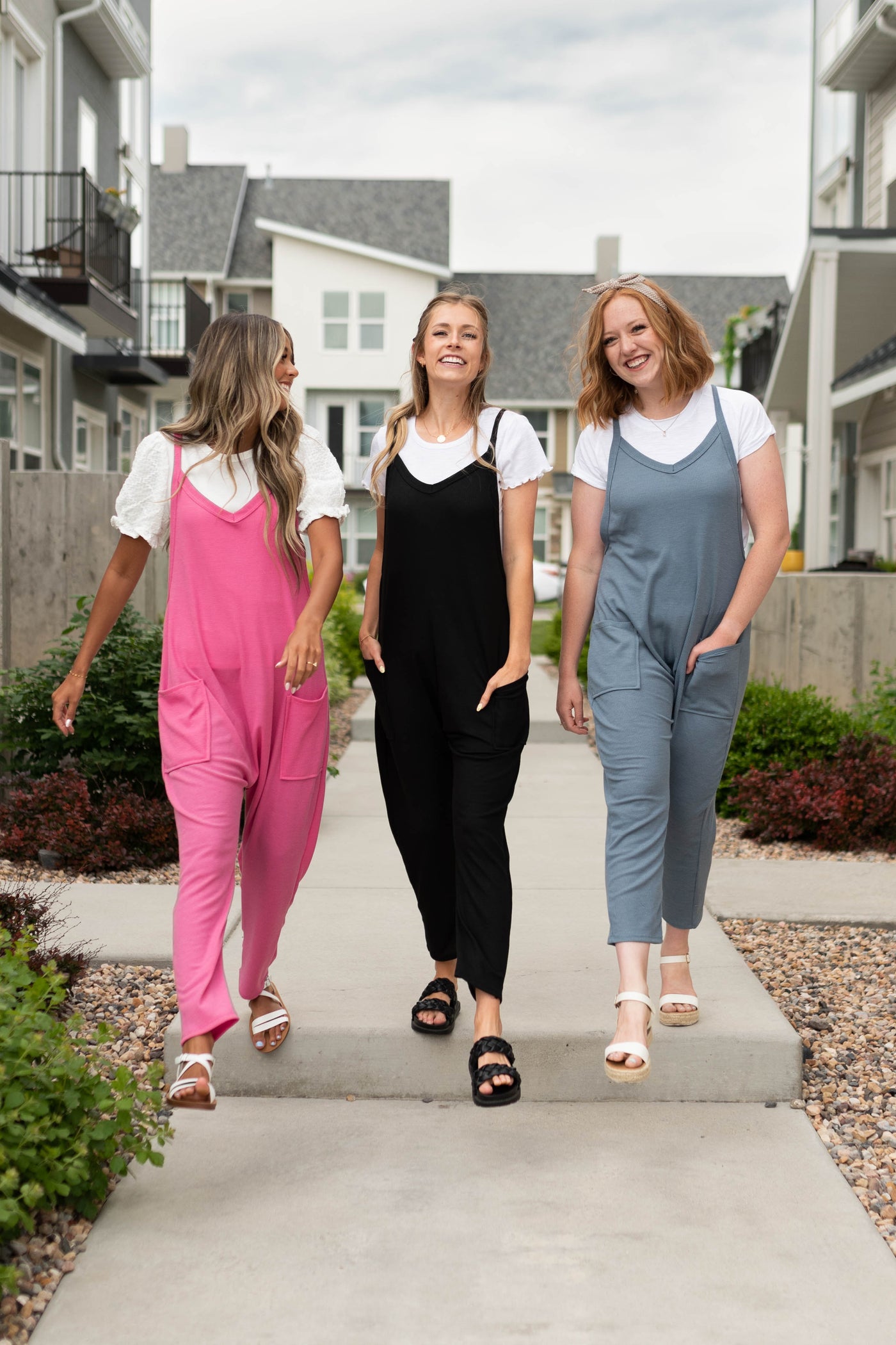 Josephine Hot Pink Jumpsuit