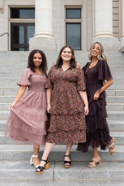 Keziah Dusty Rose Dress