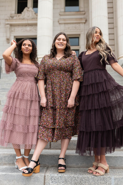 Keziah Dusty Rose Dress