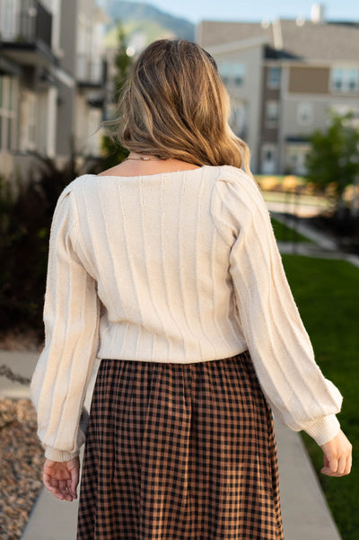 Deliza Taupe Sweater