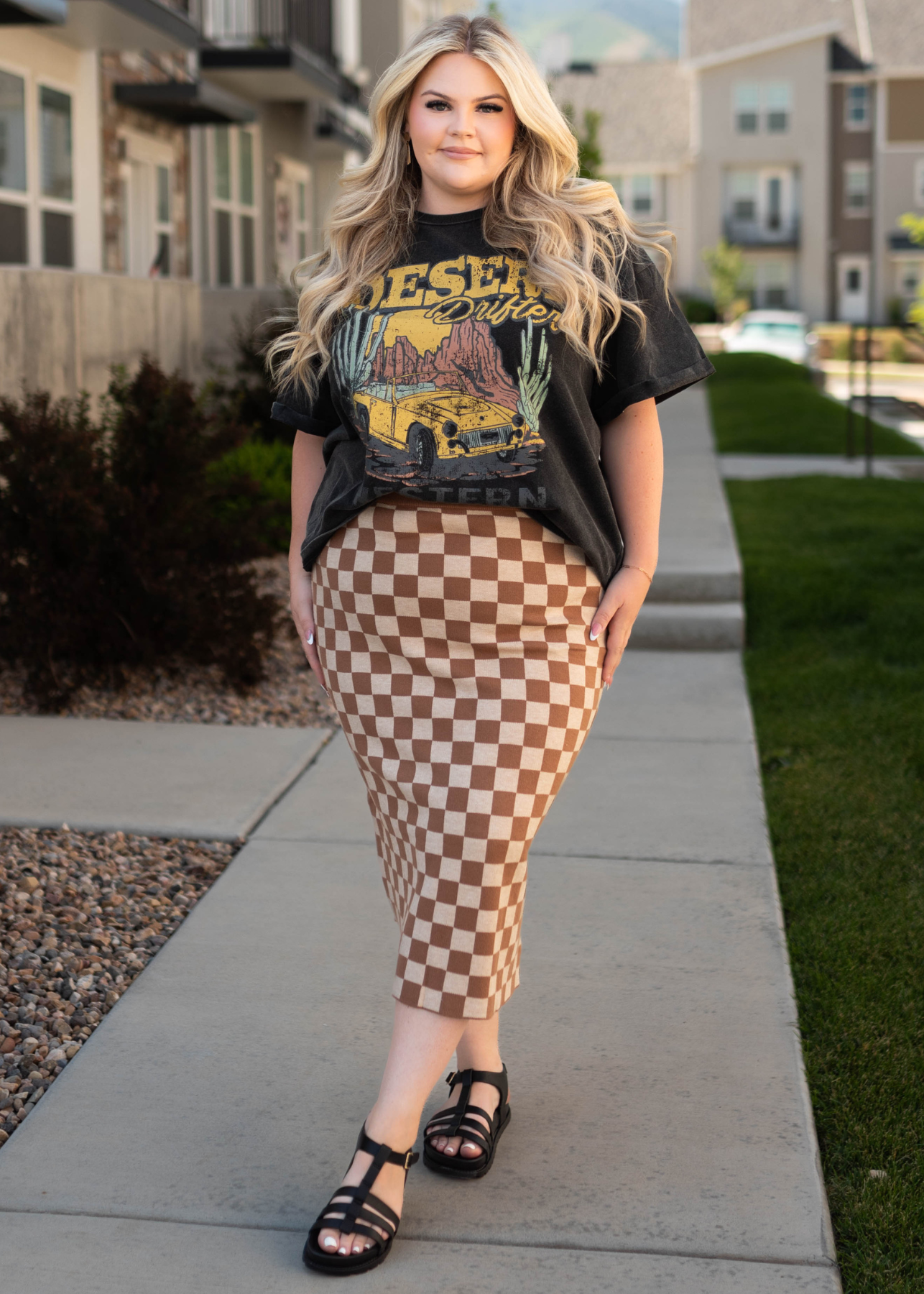 Desert Drifter Black Tee