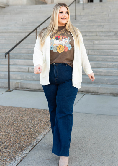 Desert Sunset Brown Tee