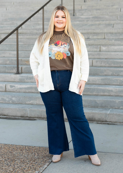 Desert Sunset Brown Tee