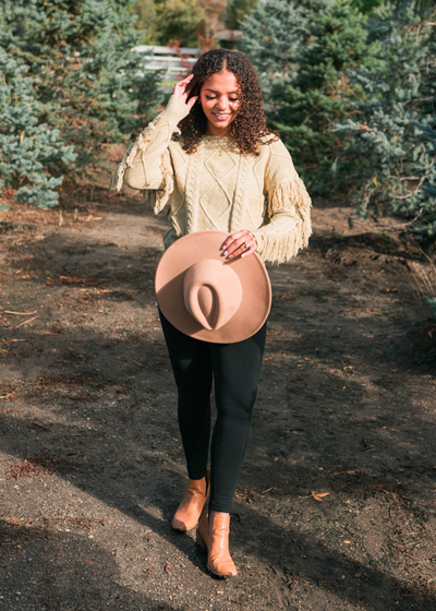 Sage knit sweater