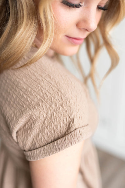 Everleigh Taupe Knit Top