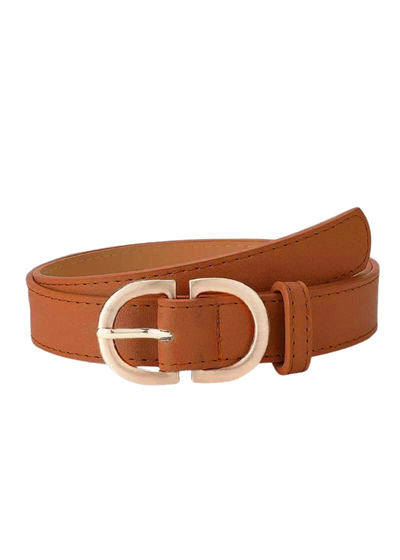 Cognac belt