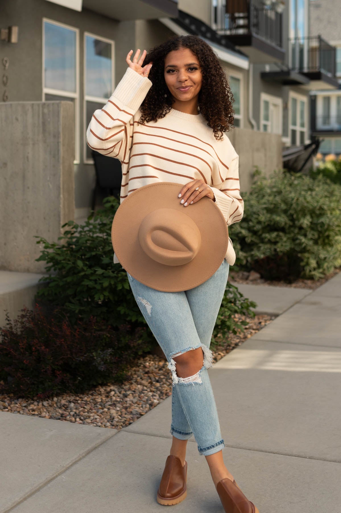 Small ivory sweater