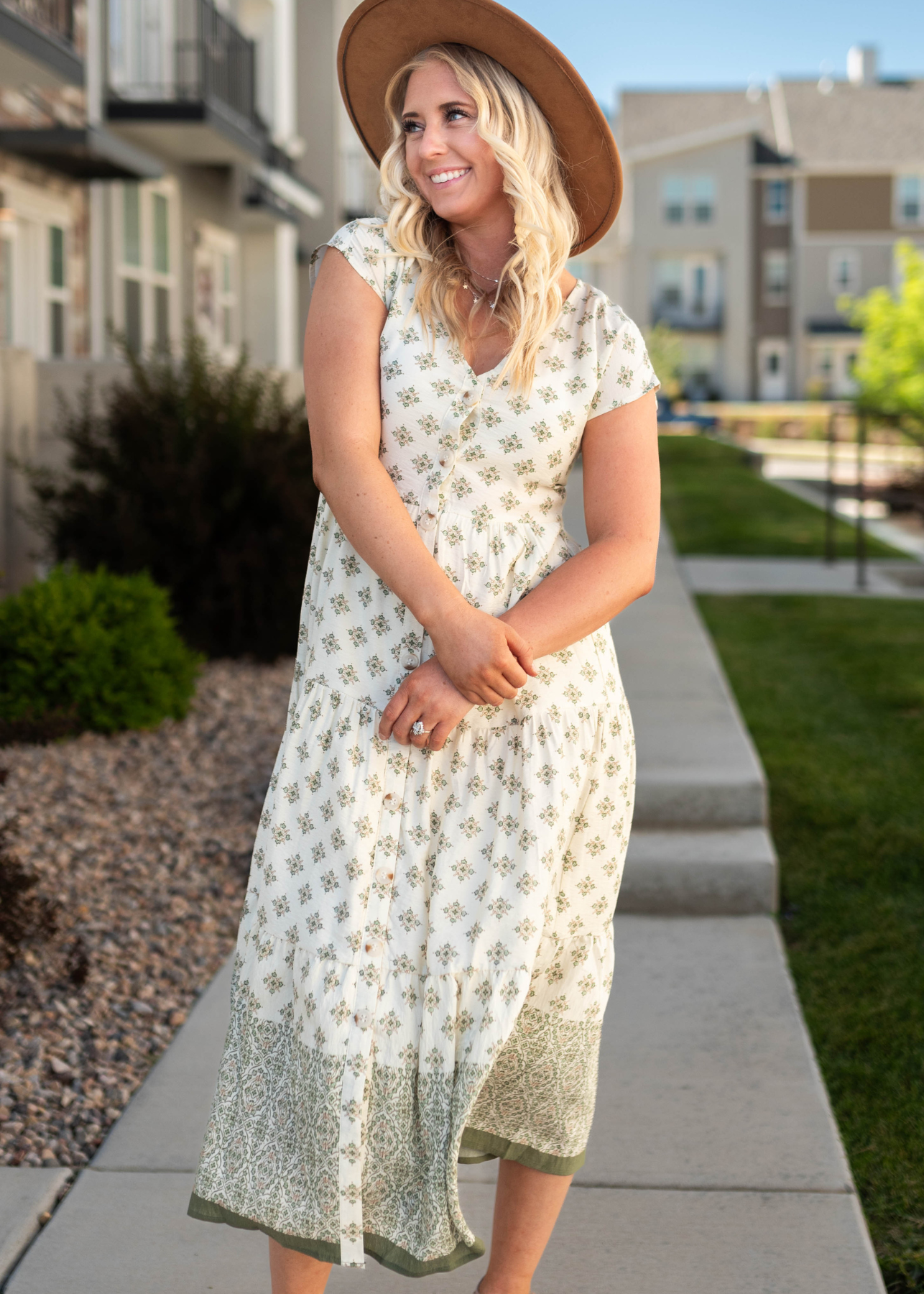 Olive dress