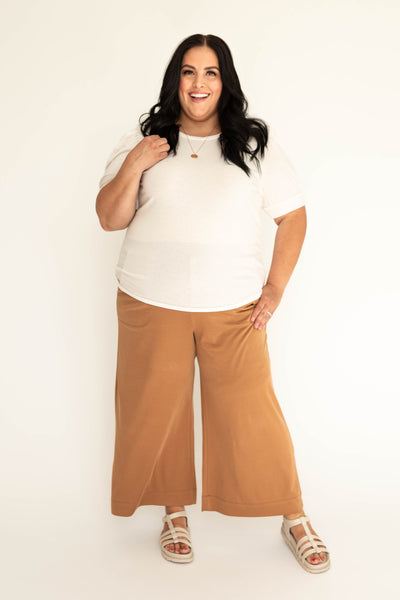 Mocha pants.
