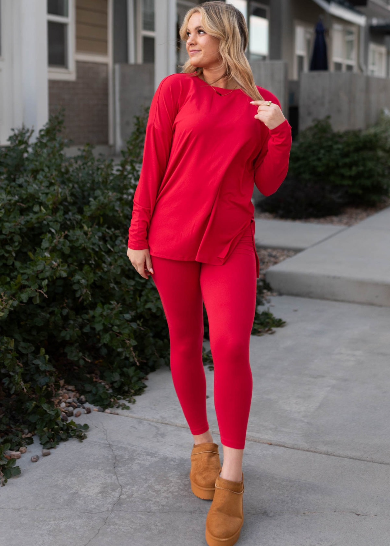 Ruby lounge wear set with long top and leggings