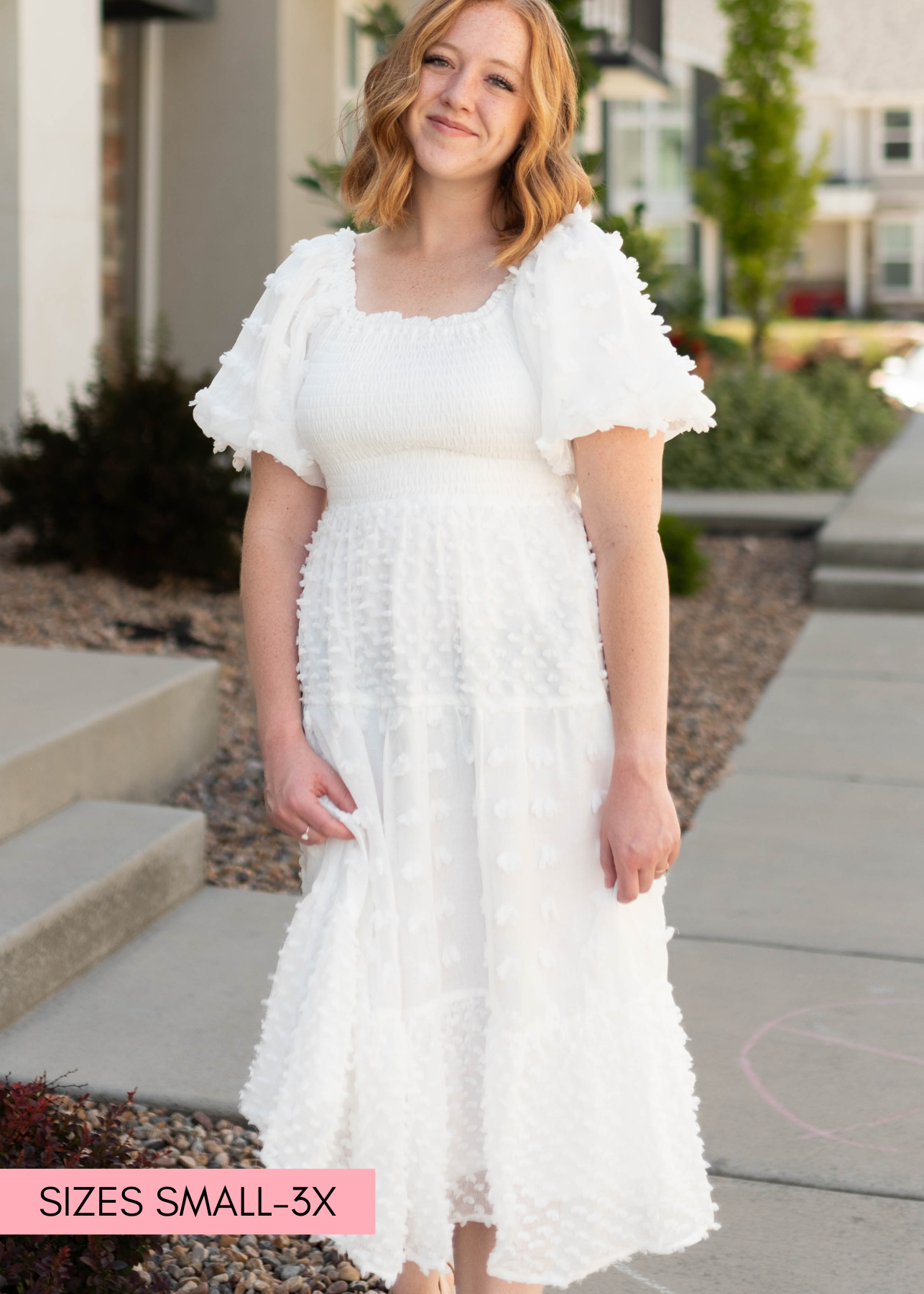 White dress